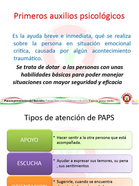 Sesion 7 Primeros Auxilios Psicolã Gicos Descargar Gratis Pdf Suicidio Comportamiento