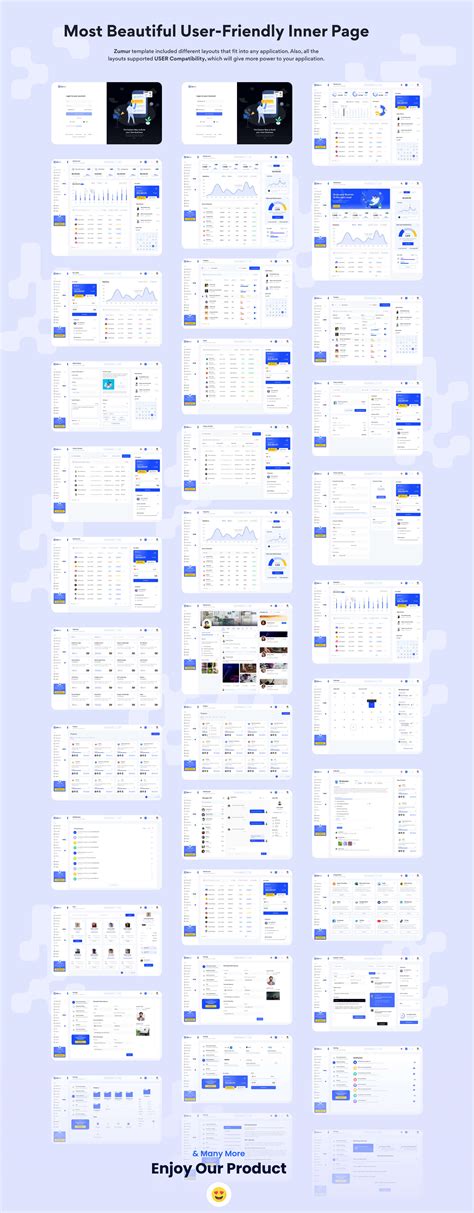 Zomur Figma Admin Dashboard Ui Kit Template Latest Version Themeprison