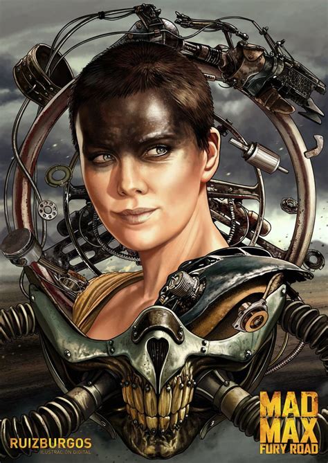 Mad Max Fury Road Imperator Furiosa By Ruiz Burgos Mad Max Furiosa Mad Max Mad Max Fury Road