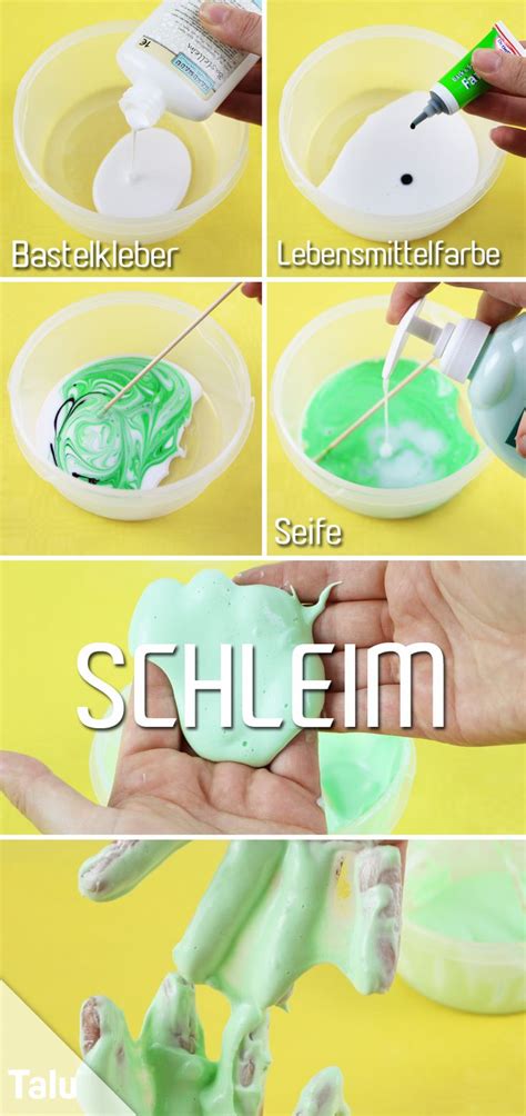 Schleim Selber Machen Diy Anleitung Rezept Mit Und Ohne Kleber