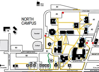 Kutztown University Campus Map