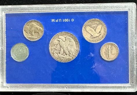 VANISHING CLASSICS COLLECTION, SILVER, 5 COINS IN ORIG CASE | Property Room