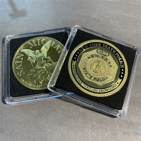NEW YORK STATE POLICE NYSP Challenge Coin INCLUDES CASE! | eBay