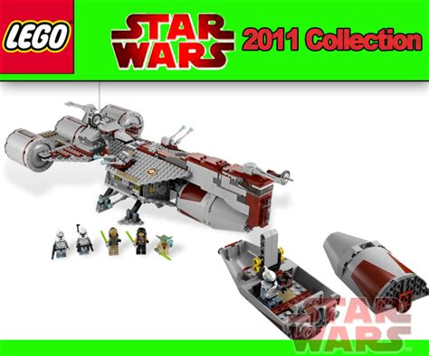 LEGO STAR WARS 7964 Republic Frigate™ Yoda, Eeth Koth, Quinlan Vos ...