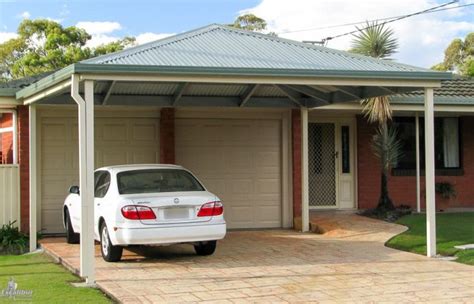 Hip Roof Carport - DIY Kits for sale. Genuine Colorbond