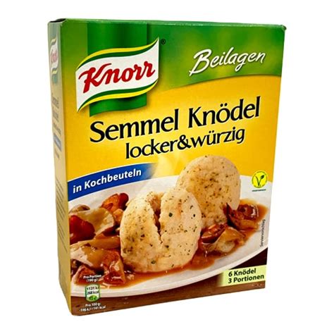 Knorr Traditional Austrian Bread Dumplings Boil In Bag 7 Oz