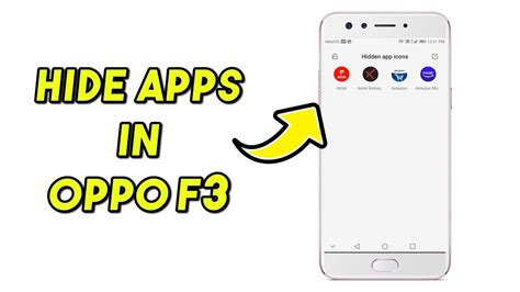 How To Hide Apps In Oppo F L Oppo F Mein Apps Kaise Hide Kare L Hide