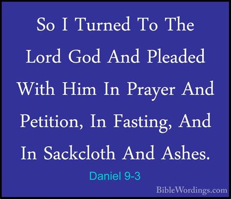 Daniel 9 - Holy Bible English - BibleWordings.com