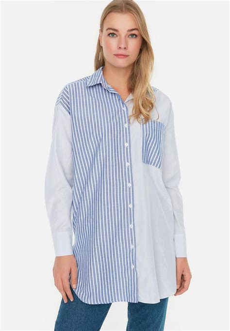 Modest Mismatch Stripe Shirt Blue Trendyol Shirts Superbalist