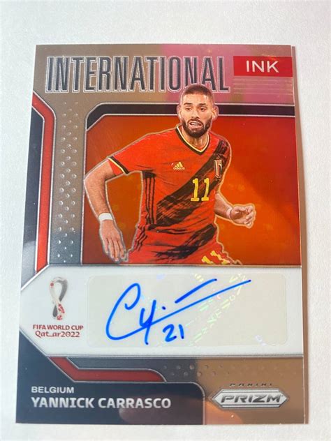 Yahoo Yannick Carrasco Panini Prizm I