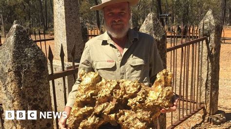 Welcome Stranger Worlds Largest Gold Nugget Remembered Bbc News