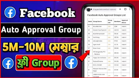 How To Find Auto Approval Facebook Groups Facebook Auto Approval Group