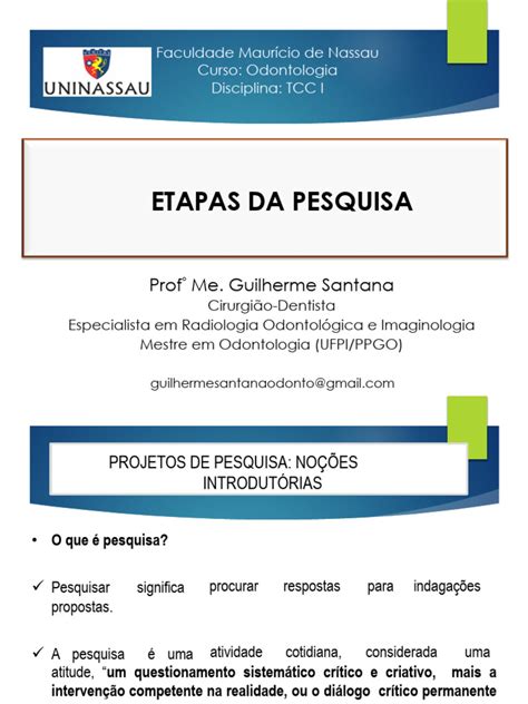 Etapas Da Pesquisa Pdf Metodologia Dados