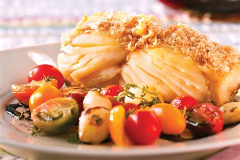 Bacalhau Grelhado Tomates Variados E Caramelo De Aceto Bals Mico