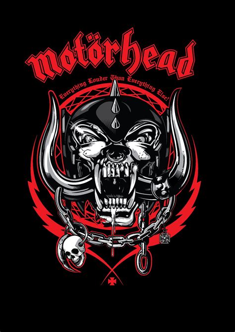 Motorhead Ii Rock Band Posters Heavy Metal Art Heavy Metal Music