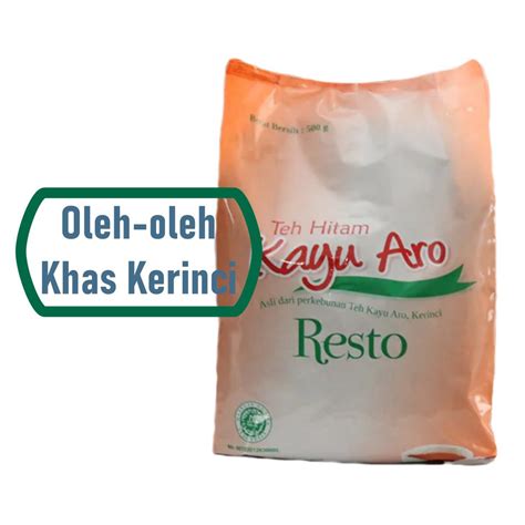 Jual Teh Hitam Kayu Aro Resto Gram Kerinci Jambi Highland Tea Black