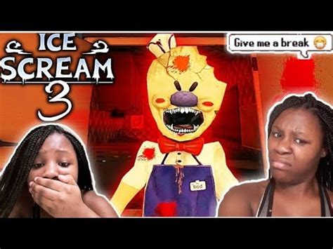 ROD HAS A PET IS THE EVIL NUN IS MOM ICE SCREAM 3 GAMEPLAY YouTube