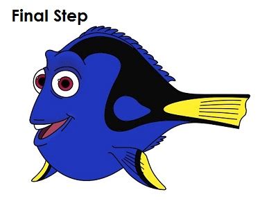 How To Draw Dory