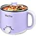 Amazon De Vocha Elektrische Hot Pot 1 6L Kleiner Elektrischer Kochtopf Mit Warmhaltefunktion