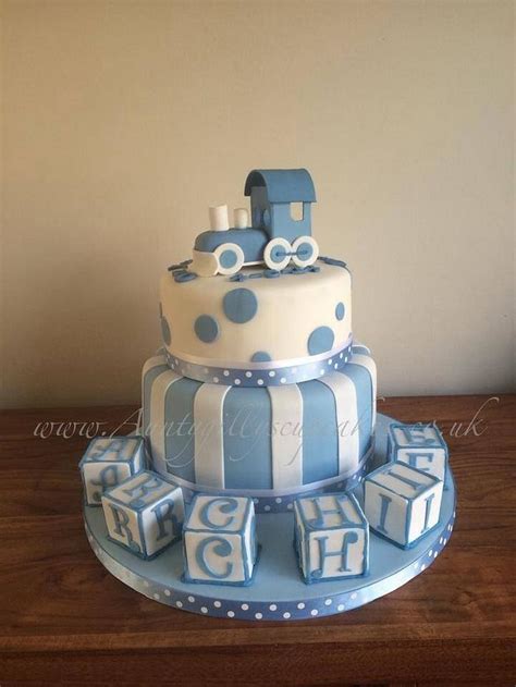 Christening Cake Decorated Cake By Gill Earle CakesDecor