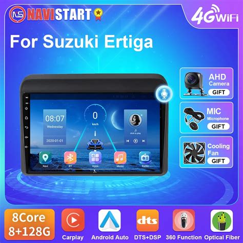 Navistart T5 For Suzuki Ertiga 2018 2020 Car Radio 4g Wifi Bt Carplay