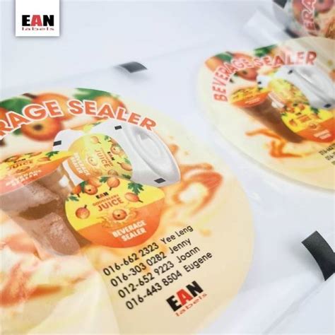 Cup Seal - Stickers and Labels | Printing Services Malaysia