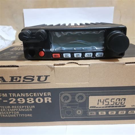 Jual RADIO RIG YAESU FT 2980 FT 2980R E VHF PENGGANTI YAESU FT 2900R