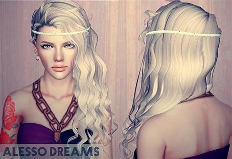 Alesso Dreams Skysims 194 Elexis Qourratronlegacy Hairstyle Retextured The Sims 3 Catalog