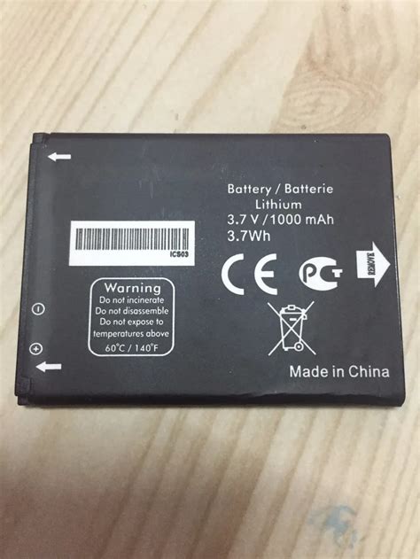 MLLSE 1000mAh Battery for ALCATEL 2000X 2001X 2004C 2004G Mobile phone ...