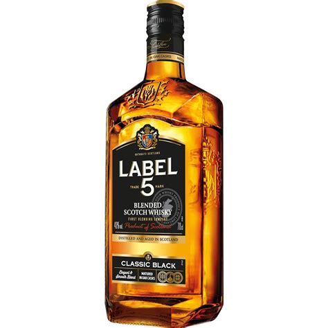 Label 5 Classic Black Blended Scotch Whisky 700ml Woolworths