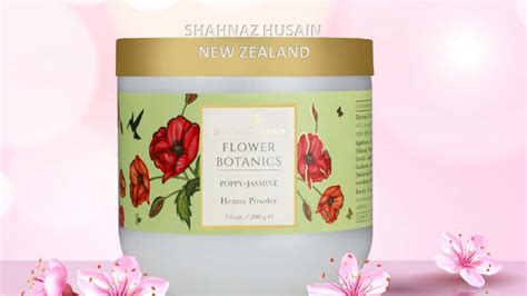 Shahnaz Flower Botanica - Henna Treatment Poppy-Jasmine Powder (200 gm