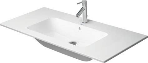 Duravit Me By Starck Meuble Lave Mains Sans Trou De Robinet Trop