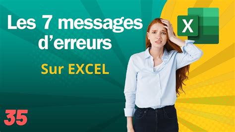 Identifier et résoudre 7 messages d erreurs sur excel Comment