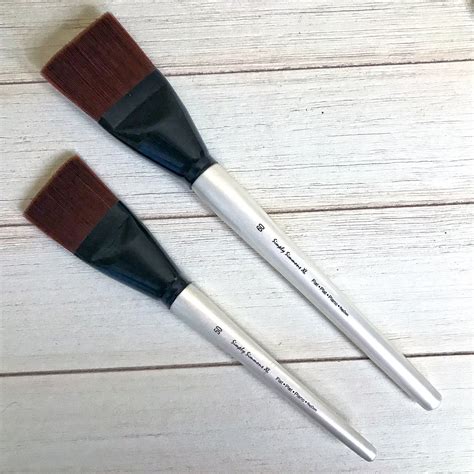 Artist Paint Brush Simply Simmons Flat Paint Brush Etsy