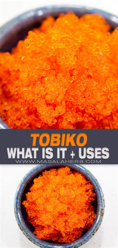 Tobiko - What is it and Uses | MasalaHerb.com