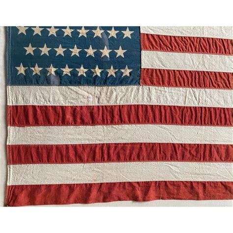 Antique 46-Star American Flag | Chairish