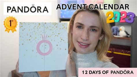 PANDORA ADVENT CALENDAR 2023 12 DAYS OF PANDORA JEWELLERY