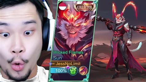 Skin Collector Sun Terbaru Rp Mobile Legends Youtube