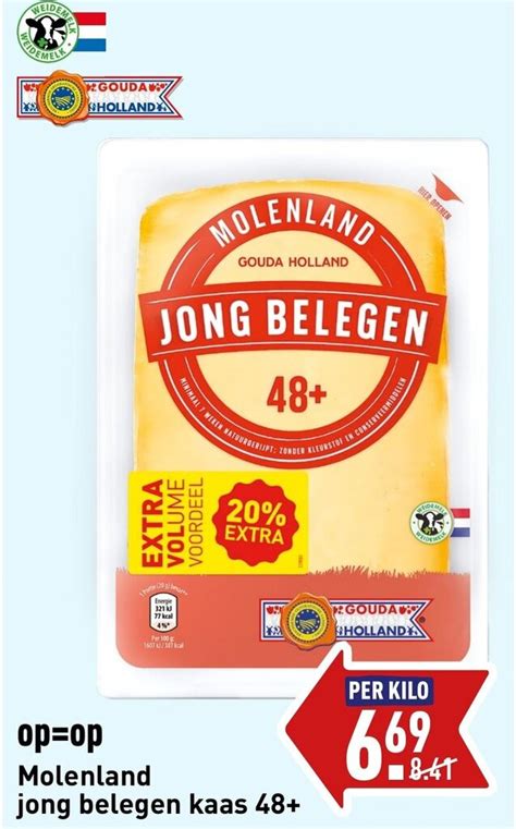 Molenland Jong Belegen Kaas 48 Aanbieding Bij ALDI