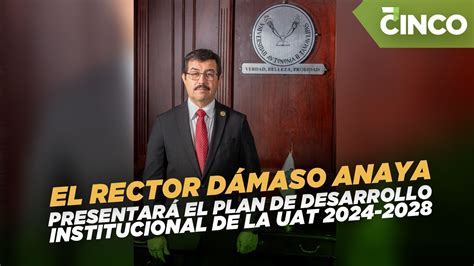 El Rector D Maso Anaya Presentar El Plan De Desarrollo Institucional