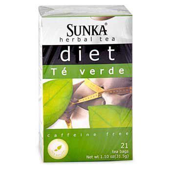 Té Verde Diet Sunka 21 Filtrantes Tottus Perú