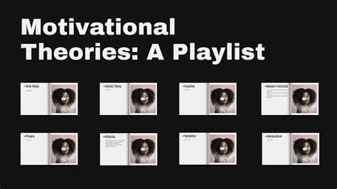 Motivational Theories Playlist By Jessica Vazquez On Prezi