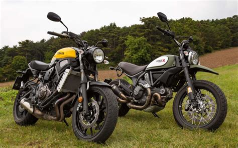 Yamaha Xsr Vs Ducati Scrambler Espaolu Reviewmotors Co