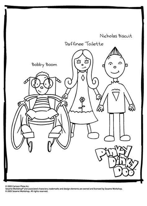 Pinky Dinky Doo Coloring Pages - Coloring Home