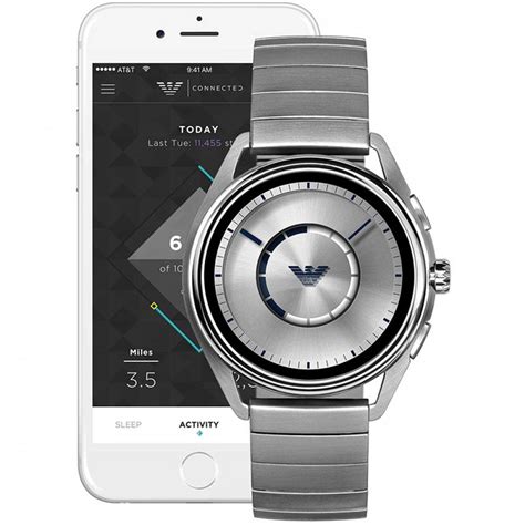 Total Imagen Armani Men S Smartwatch Abzlocal Mx