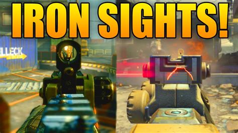 The Best Iron Sights Black Ops 2 Vs Advanced Warfare Youtube