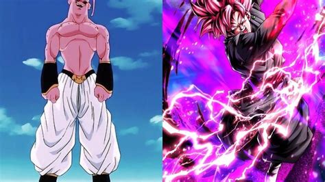 Majin Buu Absorbe A Black Goku En Un Genial Fan Art Fusi N De Dragon