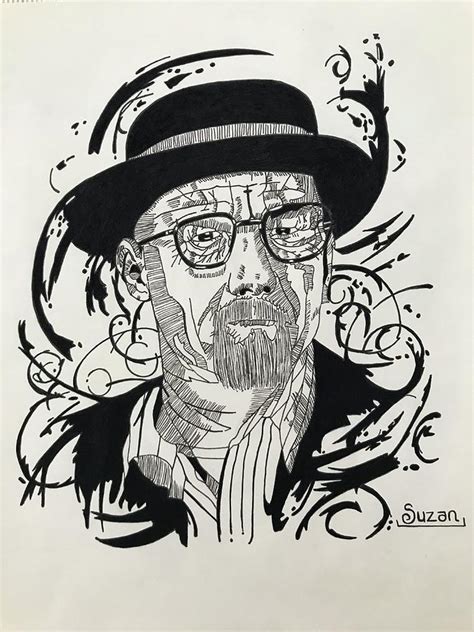 Heisenberg Drawing By Suzan Imrak Pixels