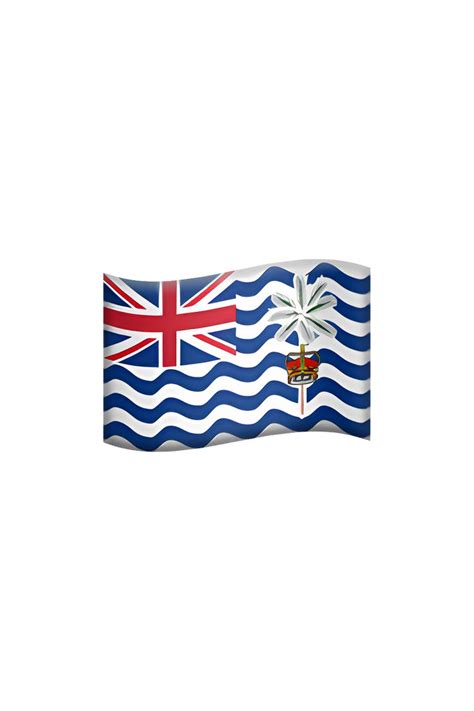 🇮🇴 Flag: British Indian Ocean Territory Emoji | British indian ocean ...