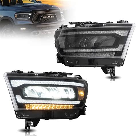 19-24 Dodge Ram 1500 Vland Full LED HeadLights